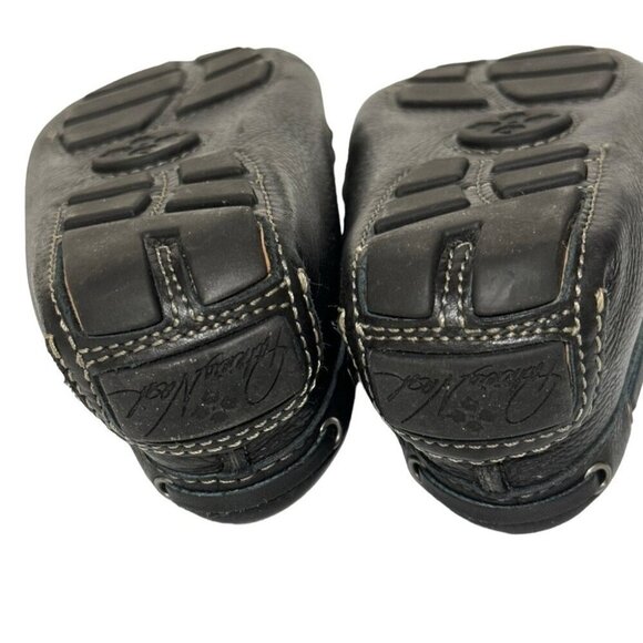 Patricia Nash Domenica Driving Mocs Loafers Black Leather Tassel Women's Sz 8.5 - Picture 11 of 13